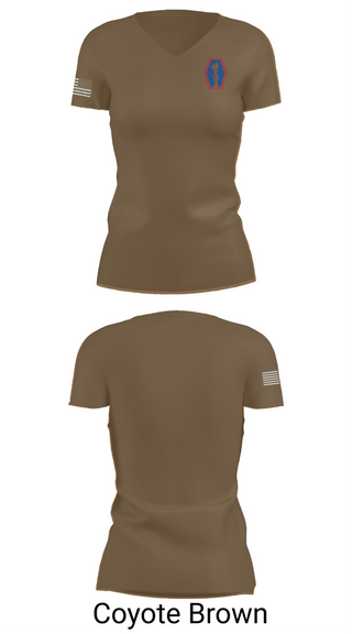 Womens Short Sleeve Vneck Shirt, 100th BN 442nd IN, , Teamtime, Team time, sublimation, custom sports apparel, team uniforms, spirit wear, spiritwear, sports uniforms, custom shirts, team store, custom team store, fundraiser sports, apparel fundraiser