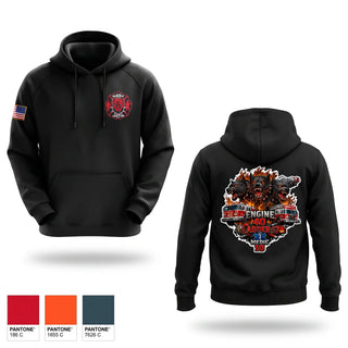 Hoodie, Dexter Dawgs, Fire Department, Teamtime, Team time, sublimation, custom sports apparel, team uniforms, spirit wear, spiritwear, sports uniforms, custom shirts, team store, custom team store, fundraiser sports, apparel fundraiser
