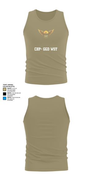 Tank Top, CHP- GGD WST, , Teamtime, Team time, sublimation, custom sports apparel, team uniforms, spirit wear, spiritwear, sports uniforms, custom shirts, team store, custom team store, fundraiser sports, apparel fundraiser
