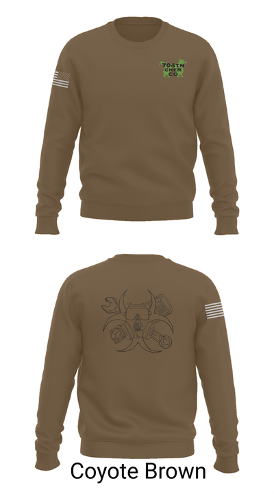 704th Chem Co 57484500 Crew Neck Sweatshirt - 5
