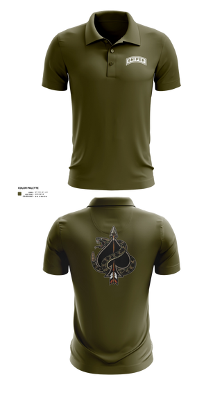Short Sleeve Performance Polo, 90th Ground Combat Training Squadron, Air Force, Teamtime, Team time, sublimation, custom sports apparel, team uniforms, spirit wear, spiritwear, sports uniforms, custom shirts, team store, custom team store, fundraiser sports, apparel fundraiser