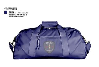Duffle Bag, Morgantown Police Department, Police, Teamtime, Team time, sublimation, custom sports apparel, team uniforms, spirit wear, spiritwear, sports uniforms, custom shirts, team store, custom team store, fundraiser sports, apparel fundraiser