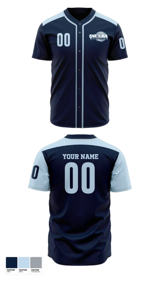 Full Button Baseball Jersey, Carolina Hurricanes, Baseball, Teamtime, Team time, sublimation, custom sports apparel, team uniforms, spirit wear, spiritwear, sports uniforms, custom shirts, team store, custom team store, fundraiser sports, apparel fundraiser