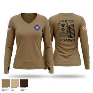Old School Cotton Feel Shirt, HHC 40TH DSB, National Guard, Teamtime, Team time, sublimation, custom sports apparel, team uniforms, spirit wear, spiritwear, sports uniforms, custom shirts, team store, custom team store, fundraiser sports, apparel fundraiser