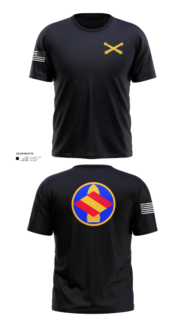 Old School Cotton Feel Shirt, HQ 142 FA BDE, National Guard, Teamtime, Team time, sublimation, custom sports apparel, team uniforms, spirit wear, spiritwear, sports uniforms, custom shirts, team store, custom team store, fundraiser sports, apparel fundraiser