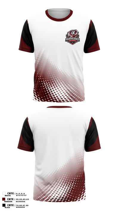Hurricanes Short Sleeve Performance Shirt - 11