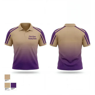 Short Sleeve Performance Polo, Flint River Young Guns, Baseball, Teamtime, Team time, sublimation, custom sports apparel, team uniforms, spirit wear, spiritwear, sports uniforms, custom shirts, team store, custom team store, fundraiser sports, apparel fundraiser