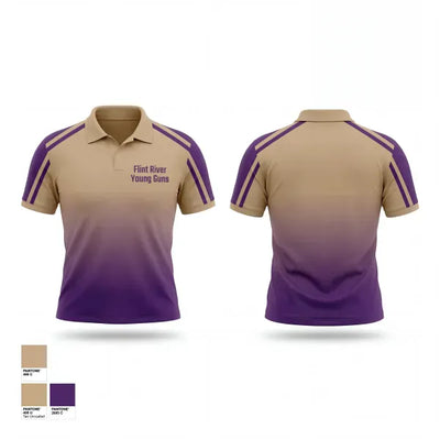 Flint River Young Guns 66786633 Short Sleeve Performance Polo - 1