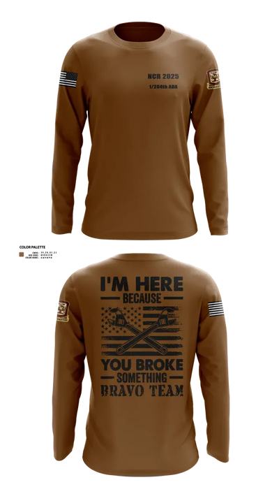 1/204th ADA 3113365 Long Sleeve Performance Shirt 26