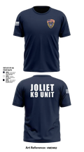 Joliet Police K-9 Unit 79217416 Old School Cotton Feel Shirt - 28