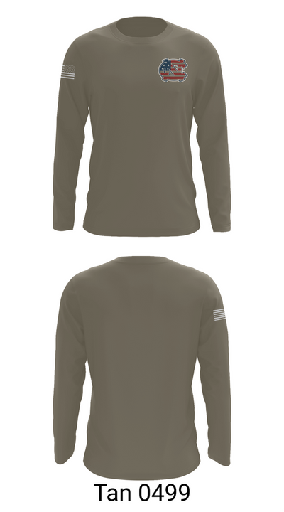 A-Gang 90344345 Long Sleeve Performance Shirt 63