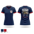 Charlotte Thunder Women's Short Sleeve V-neck Shirt - 1