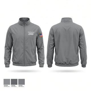 Windbreaker, Wellington EMS, EMS/EMT, Teamtime, Team time, sublimation, custom sports apparel, team uniforms, spirit wear, spiritwear, sports uniforms, custom shirts, team store, custom team store, fundraiser sports, apparel fundraiser