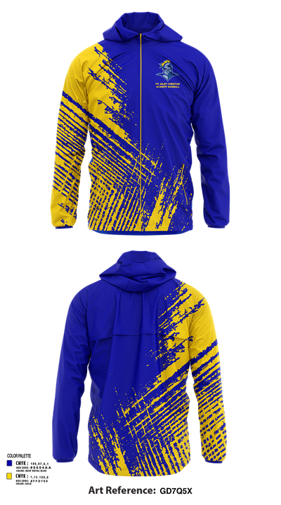 Mt Juliet Christian Academy Baseball 68115192 Windbreaker - 105