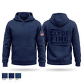 Clyde fire department Hoodie - 1