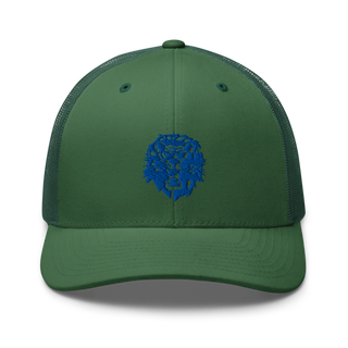 Washington Blue Lions Football 10104839 Retro Trucker Hat | Yupoong 6606