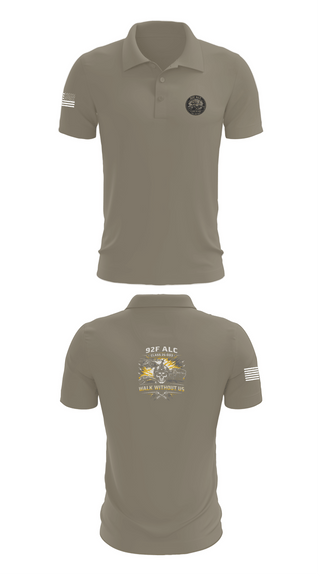 Short Sleeve Performance Polo, 92F ALC, National Guard, Teamtime, Team time, sublimation, custom sports apparel, team uniforms, spirit wear, spiritwear, sports uniforms, custom shirts, team store, custom team store, fundraiser sports, apparel fundraiser