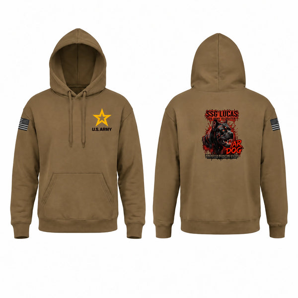 Hoodie, 1B5W Winchester, Army, Teamtime, Team time, sublimation, custom sports apparel, team uniforms, spirit wear, spiritwear, sports uniforms, custom shirts, team store, custom team store, fundraiser sports, apparel fundraiser