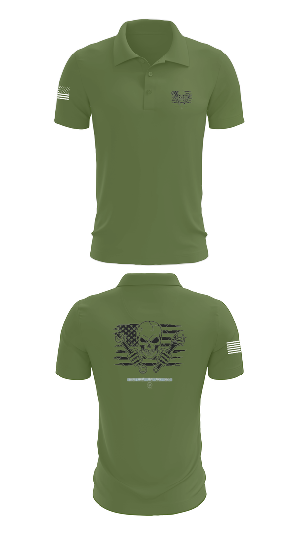 Short Sleeve Performance Polo, 1245th Transportation Company, , Teamtime, Team time, sublimation, custom sports apparel, team uniforms, spirit wear, spiritwear, sports uniforms, custom shirts, team store, custom team store, fundraiser sports, apparel fundraiser