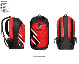 Gear Bag, Carteret-Onslow Youth Football & Cheer League (COYFL) Falcons, , Teamtime, Team time, sublimation, custom sports apparel, team uniforms, spirit wear, spiritwear, sports uniforms, custom shirts, team store, custom team store, fundraiser sports, apparel fundraiser