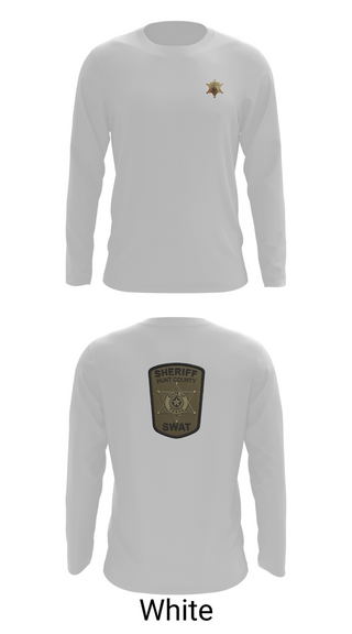 Long Sleeve Performance Shirt, Hunt County SWAT, Police, Teamtime, Team time, sublimation, custom sports apparel, team uniforms, spirit wear, spiritwear, sports uniforms, custom shirts, team store, custom team store, fundraiser sports, apparel fundraiser