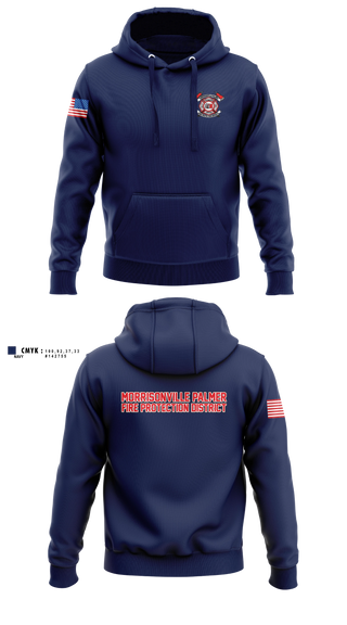 Hoodie, Morrisonville Palmer Fire Protection District, Fire Department, Teamtime, Team time, sublimation, custom sports apparel, team uniforms, spirit wear, spiritwear, sports uniforms, custom shirts, team store, custom team store, fundraiser sports, apparel fundraiser