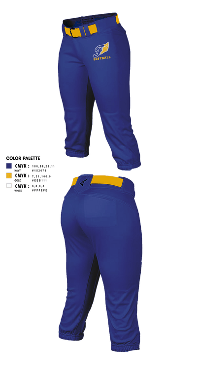 Fluvanna Middle School Softball 32439267 Softball Pants - 5
