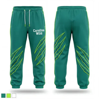 Sweatpants, Carolina Wild, Softball, Teamtime, Team time, sublimation, custom sports apparel, team uniforms, spirit wear, spiritwear, sports uniforms, custom shirts, team store, custom team store, fundraiser sports, apparel fundraiser