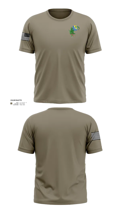 490th CBRN BN 55524924 Short Sleeve Performance Shirt - 22
