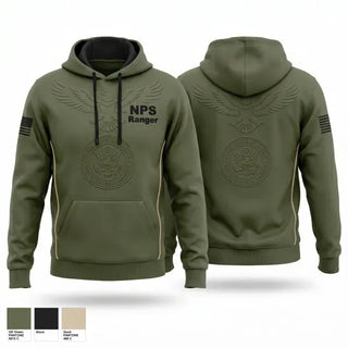 Hoodie, NPS Ranger, Police, Teamtime, Team time, sublimation, custom sports apparel, team uniforms, spirit wear, spiritwear, sports uniforms, custom shirts, team store, custom team store, fundraiser sports, apparel fundraiser