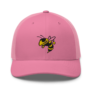 Wynne Yellowjackets 3239649 Retro Trucker Hat | Yupoong 6606