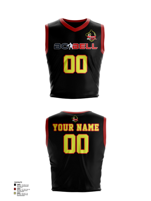 Mens Basketball Jersey, Team Bo Bell, Men's Basketball, Teamtime, Team time, sublimation, custom sports apparel, team uniforms, spirit wear, spiritwear, sports uniforms, custom shirts, team store, custom team store, fundraiser sports, apparel fundraiser