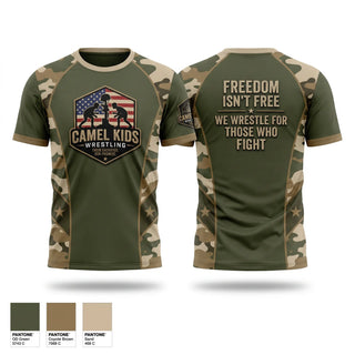 Short Sleeve Performance Shirt, Camel kids 2026, Wrestling, Teamtime, Team time, sublimation, custom sports apparel, team uniforms, spirit wear, spiritwear, sports uniforms, custom shirts, team store, custom team store, fundraiser sports, apparel fundraiser