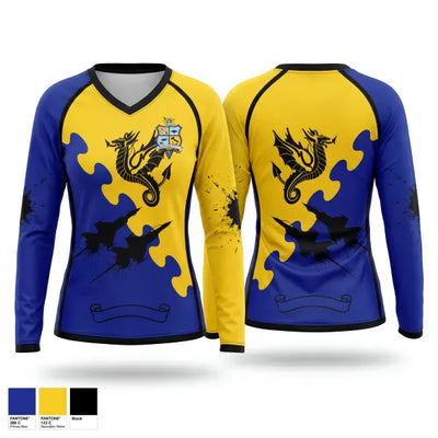 Aviano Rugby Football Club 36439619 Women's Long Sleeve V-neck Shirt - 1