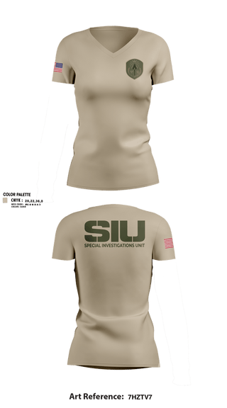 Womens Short Sleeve Vneck Shirt, Special Investigations UnitSpecial Investigations Unit, Police, Teamtime, Team time, sublimation, custom sports apparel, team uniforms, spirit wear, spiritwear, sports uniforms, custom shirts, team store, custom team store, fundraiser sports, apparel fundraiser