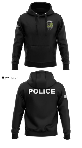 Hoodie, Mayflower Police Department, Police, Teamtime, Team time, sublimation, custom sports apparel, team uniforms, spirit wear, spiritwear, sports uniforms, custom shirts, team store, custom team store, fundraiser sports, apparel fundraiser