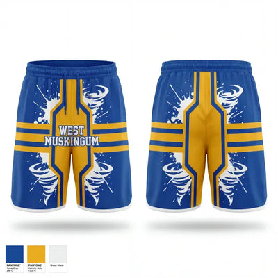 West Muskingum 1148600 Athletic Shorts With Pockets - 1