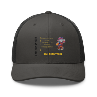 LKA HANDYMAN Retro Trucker Hat | Yupoong 6606
