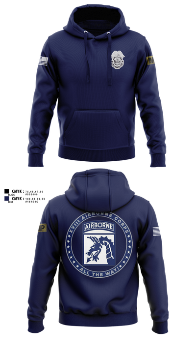 Fort Bragg Law Enforcement Company 16198473 Hoodie - 1