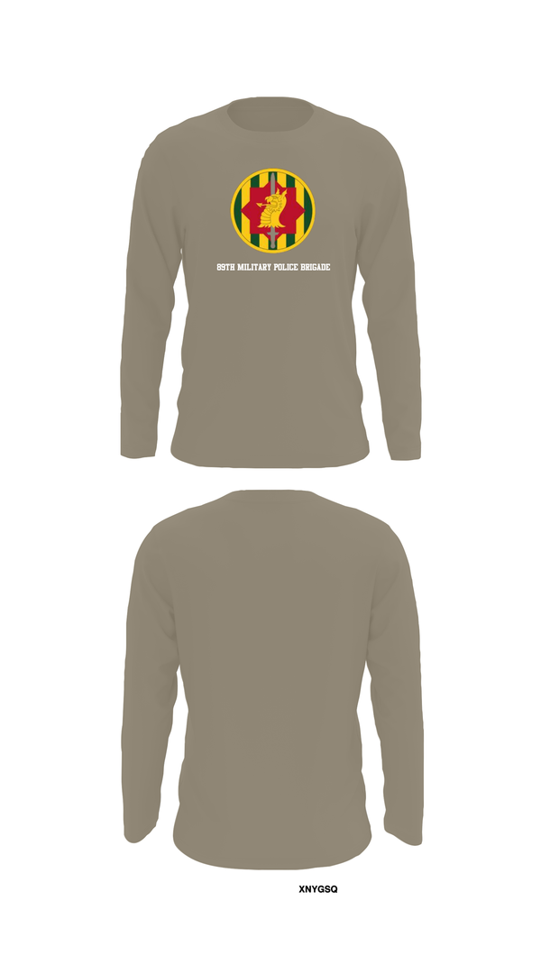 Long Sleeve Performance Shirt, 89th military police brigade, , Teamtime, Team time, sublimation, custom sports apparel, team uniforms, spirit wear, spiritwear, sports uniforms, custom shirts, team store, custom team store, fundraiser sports, apparel fundraiser