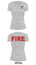 Peñitas Fire Department 90249747 Women's Short Sleeve V-neck Shirt - 12