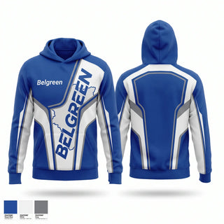 Hoodie, Belgreen, Cheer, Teamtime, Team time, sublimation, custom sports apparel, team uniforms, spirit wear, spiritwear, sports uniforms, custom shirts, team store, custom team store, fundraiser sports, apparel fundraiser