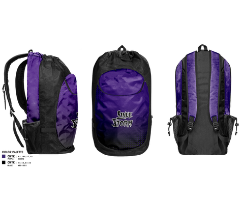 Gear Bag, Lihue Storm, Women's Basketball, Teamtime, Team time, sublimation, custom sports apparel, team uniforms, spirit wear, spiritwear, sports uniforms, custom shirts, team store, custom team store, fundraiser sports, apparel fundraiser