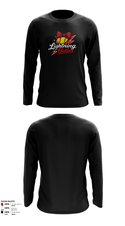 Bluegrass Lightning Belles Long Sleeve Performance Shirt - 13
