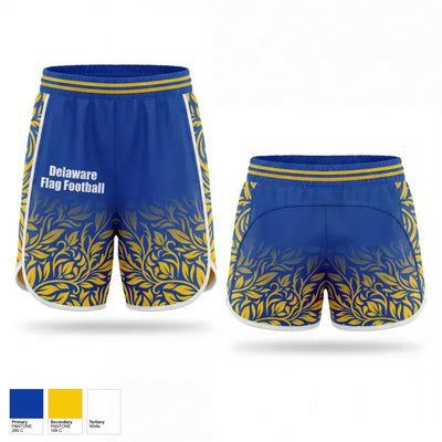 Delaware Flag Football 67220751 Women's Shorts - 1
