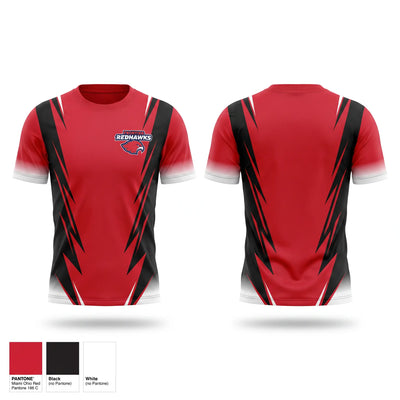 Frontier Regional School Basketball Soft Poly Tee Cotton Like Feel - 1
