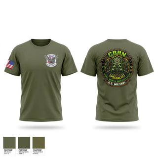 Old School Cotton Feel Shirt, CBRN DEVILS, Army, Teamtime, Team time, sublimation, custom sports apparel, team uniforms, spirit wear, spiritwear, sports uniforms, custom shirts, team store, custom team store, fundraiser sports, apparel fundraiser