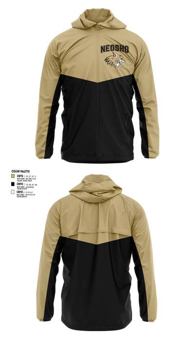 Neosho Wildcats Windbreaker - 4