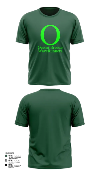 Short Sleeve Performance Shirt, Ocean Breeze Wave Runners, Track & Field, Teamtime, Team time, sublimation, custom sports apparel, team uniforms, spirit wear, spiritwear, sports uniforms, custom shirts, team store, custom team store, fundraiser sports, apparel fundraiser