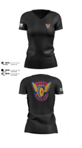 Motors 2564618 Women's Short Sleeve V-neck Shirt - 100